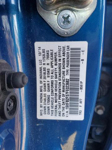 2015 HONDA CIVIC LX - 19XFB2F57FE023682