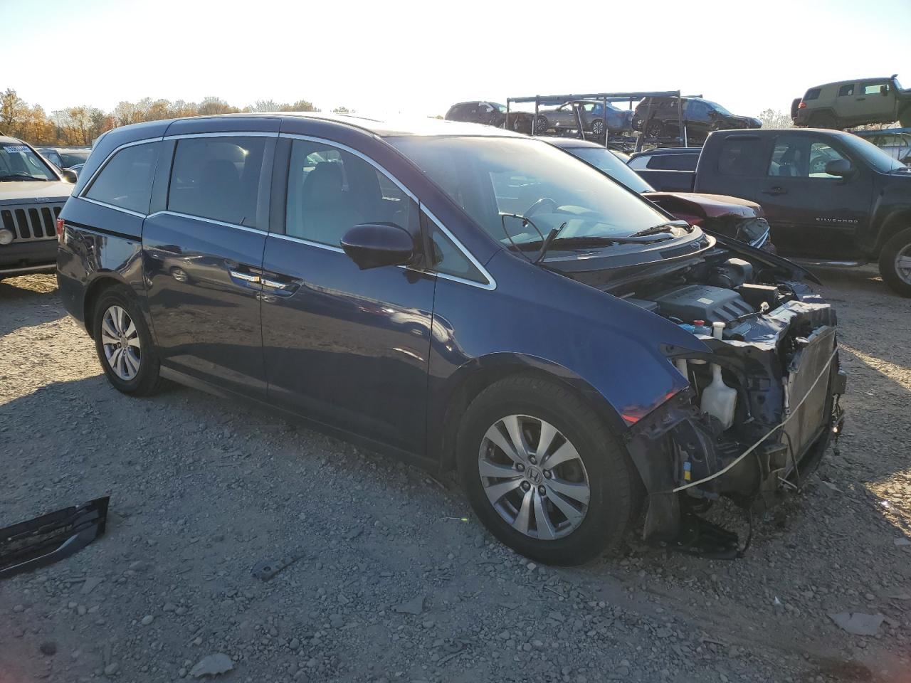 Lot #2989222682 2015 HONDA ODYSSEY EX