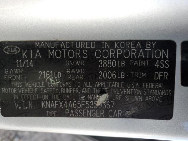2015 KIA FORTE LX - KNAFX4A65F5359367