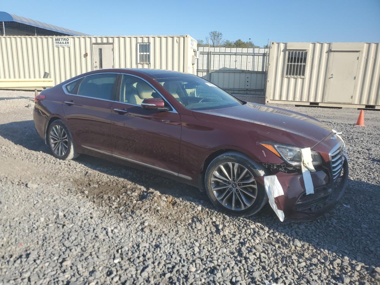 Lot #2924151109 2015 HYUNDAI GENESIS 3.