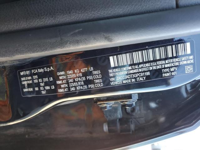 2016 JEEP RENEGADE L - ZACCJADT3GPC91196