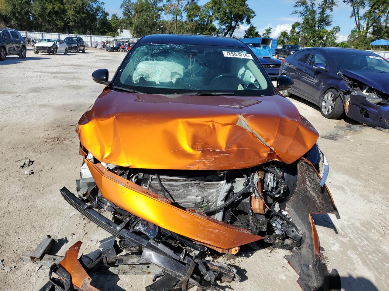 Lot #2994377031 2021 NISSAN SENTRA SR