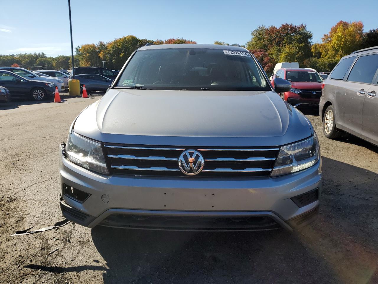 Lot #3034427715 2020 VOLKSWAGEN TIGUAN SE