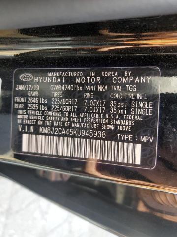 2019 HYUNDAI TUCSON SE - KM8J2CA45KU945938