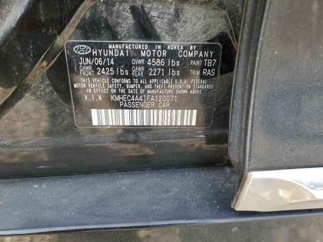 2015 HYUNDAI SONATA HYB - KMHEC4A41FA120071