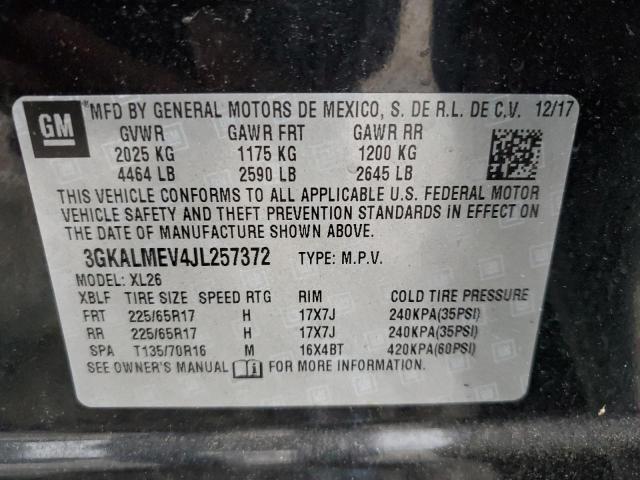 2018 GMC TERRAIN SL - 3GKALMEV4JL257372