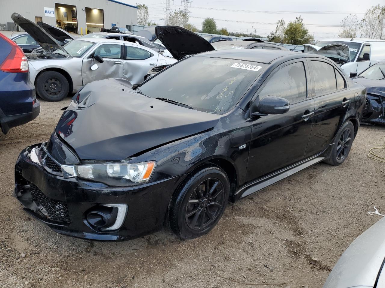 Lot #2912028650 2016 MITSUBISHI LANCER ES