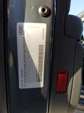 2018 AUDI A5 PREMIUM - WAUENCF53JA067518