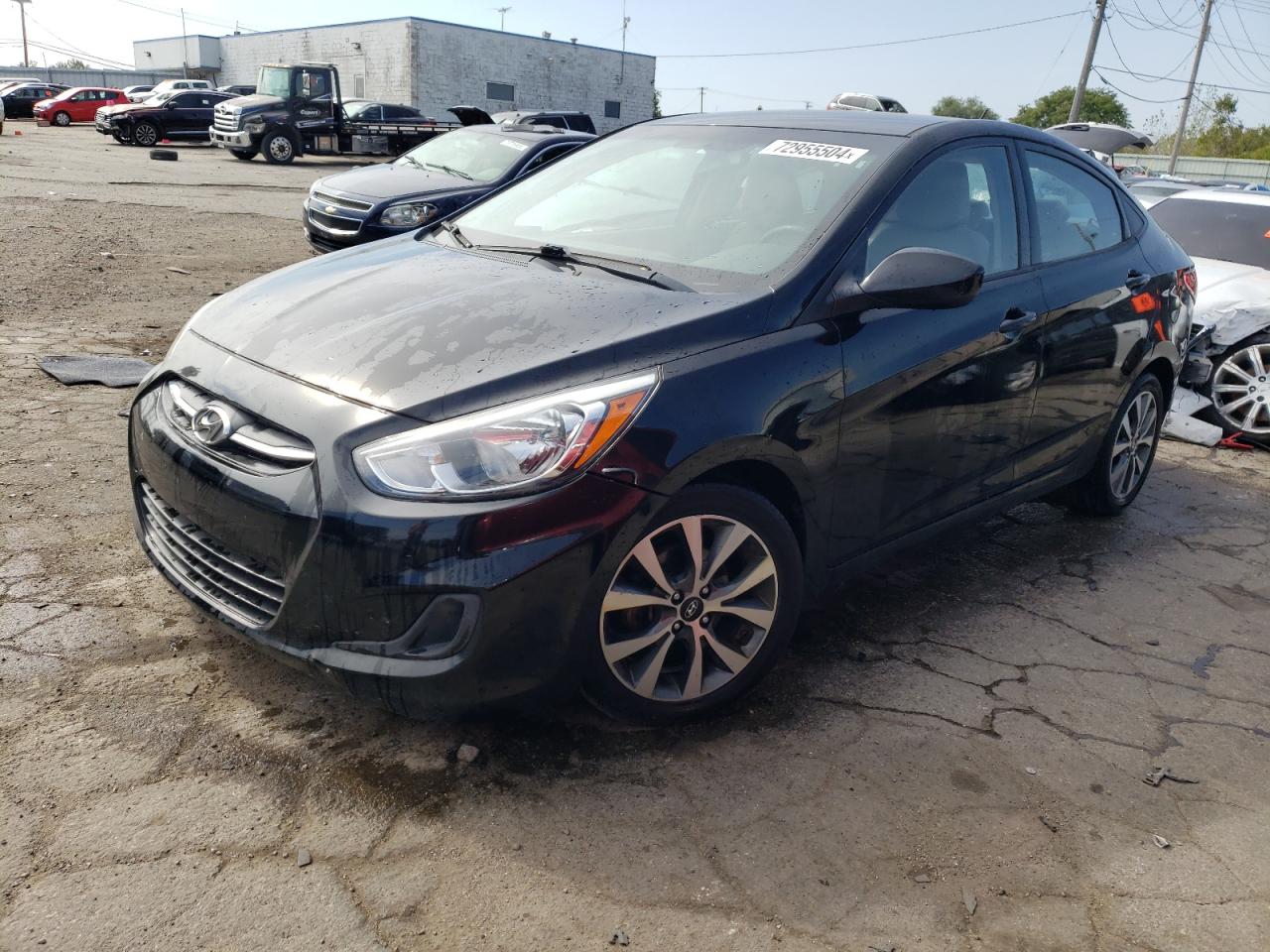 Lot #2879117969 2017 HYUNDAI ACCENT SE