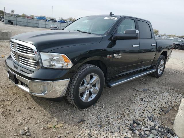 RAM 1500 SLT 2017 black crew pic gas 3C6RR7LT1HG751232 photo #1