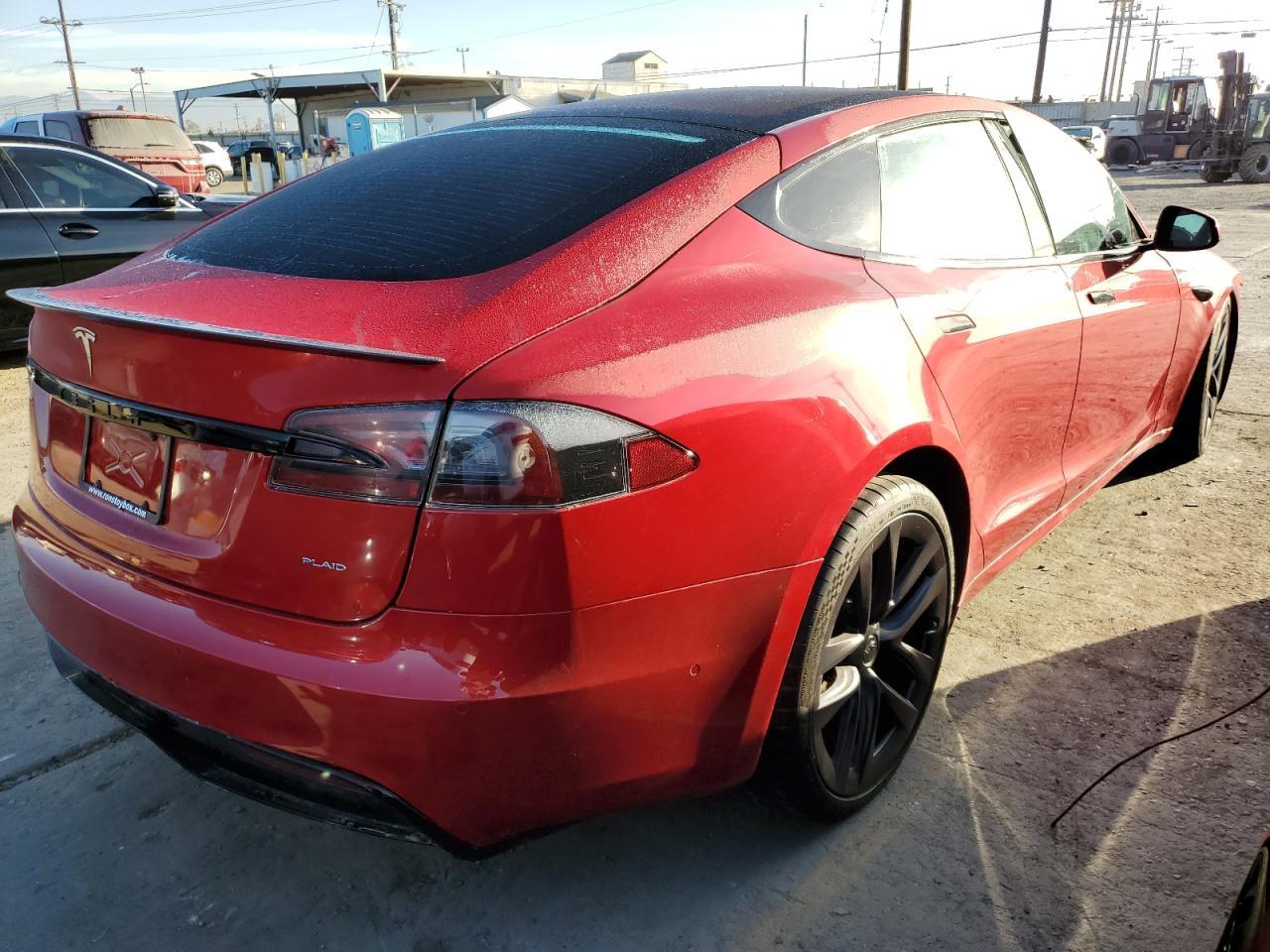 Lot #2928361789 2021 TESLA MODEL S