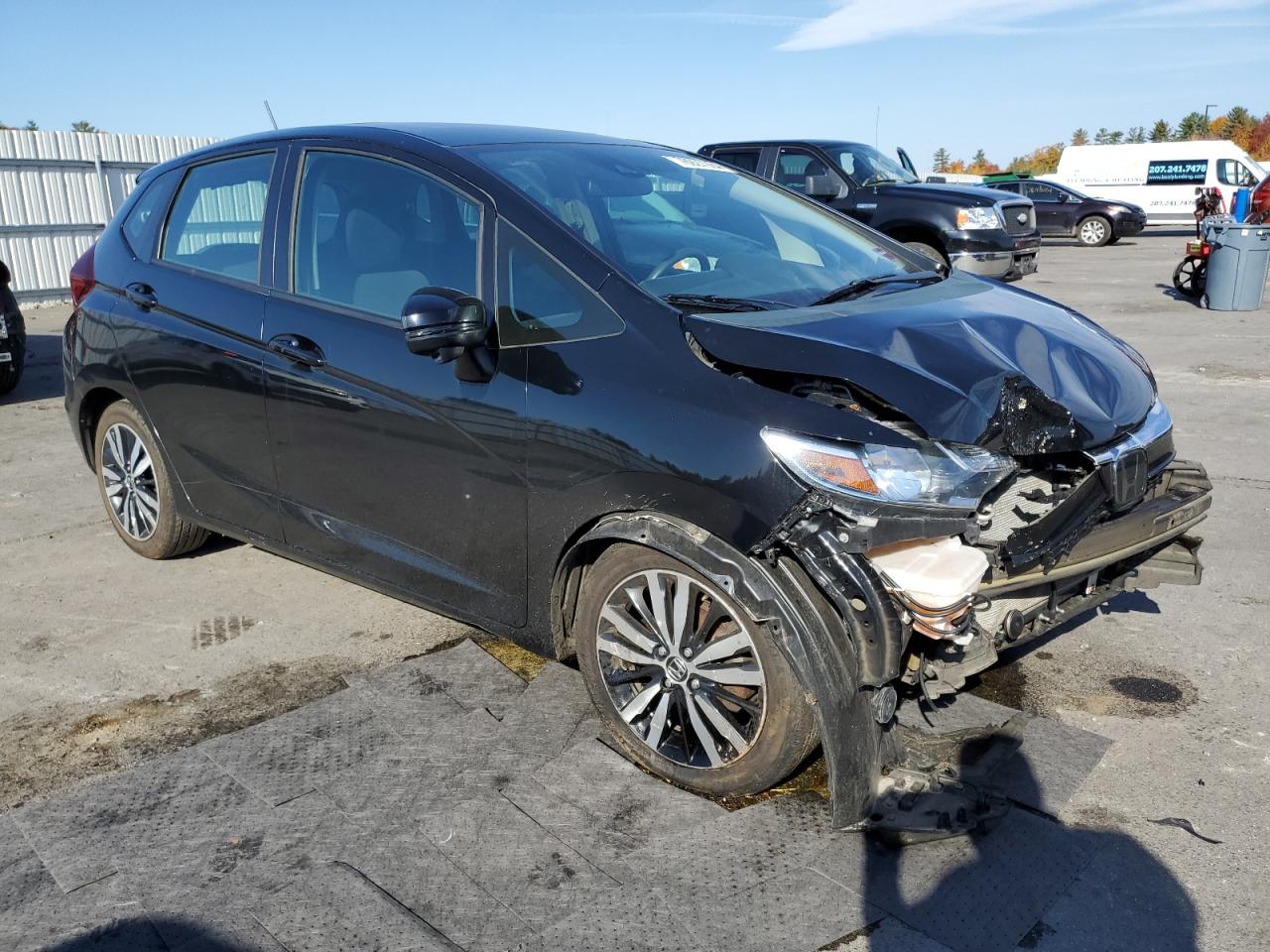 Lot #2955408696 2018 HONDA FIT EX