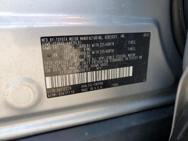 2022 TOYOTA RAV4 XSE - 4T3E6RFV0NU086151