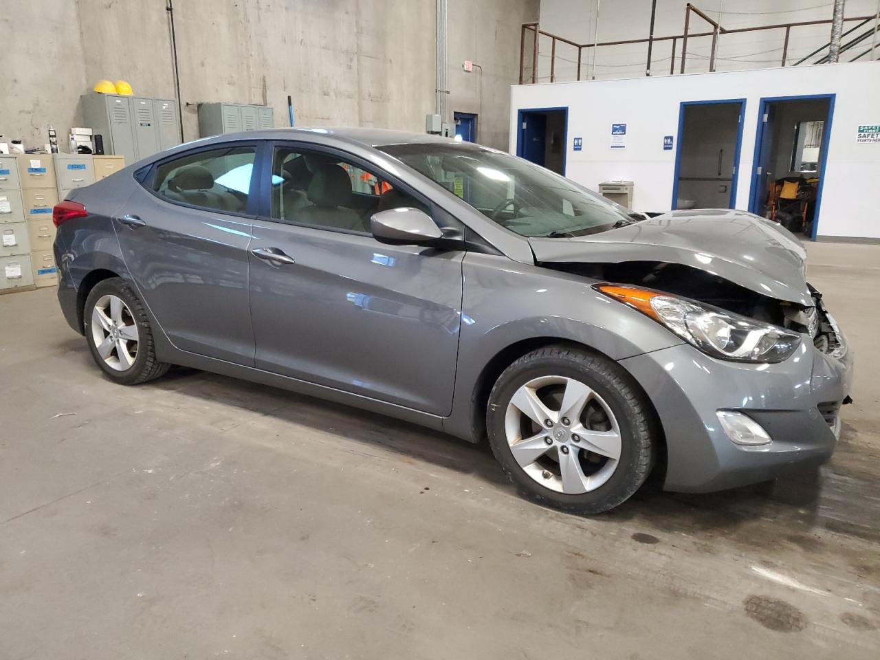 Lot #2928606783 2013 HYUNDAI ELANTRA GL