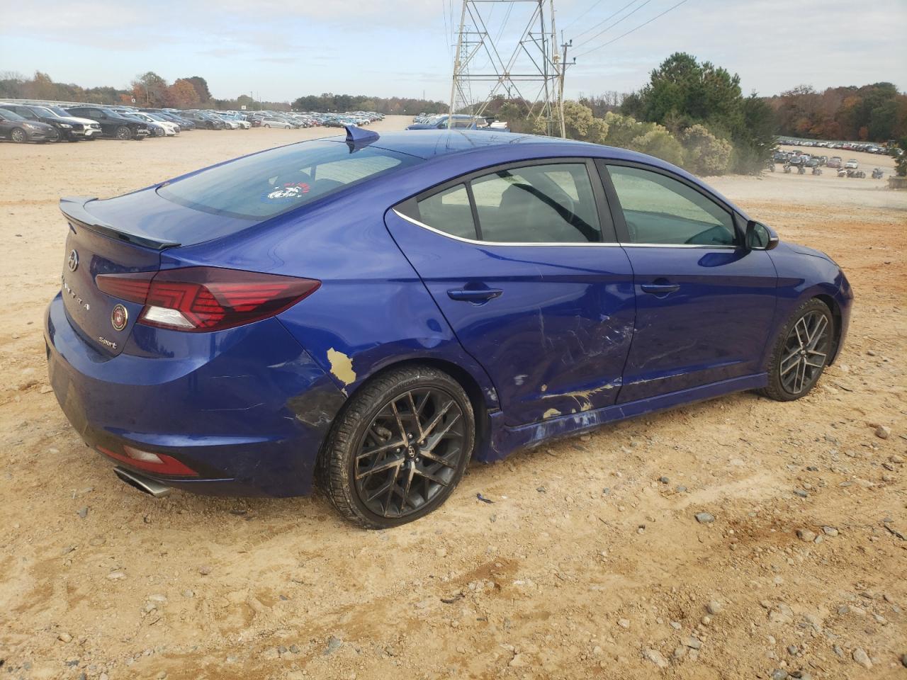 Lot #3040733766 2019 HYUNDAI ELANTRA SP