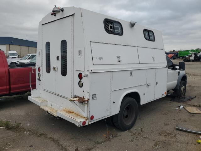 FORD F450 SUPER 2008 white chassis diesel 1FDXF46R28EE59650 photo #4