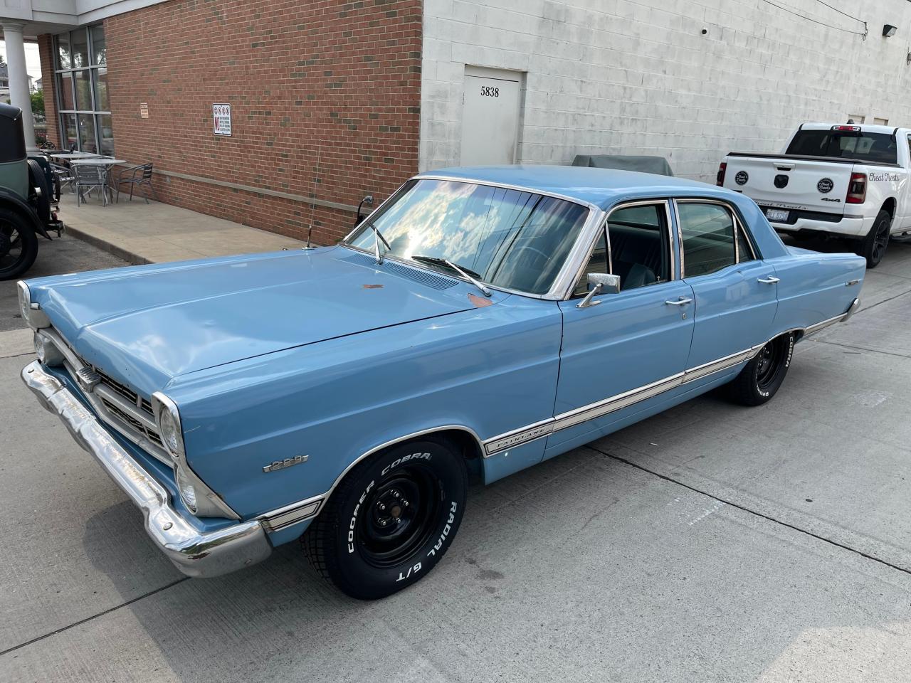 FORD FAIRLANE 1967 blue   7A34C156747 photo #1