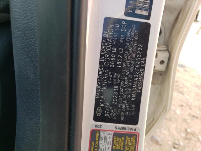 2015 KIA RIO LX - KNADM4A33F6453232