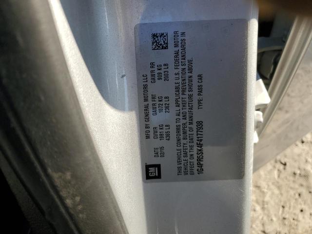 2015 BUICK VERANO CON 1G4PR5SK4F4177938