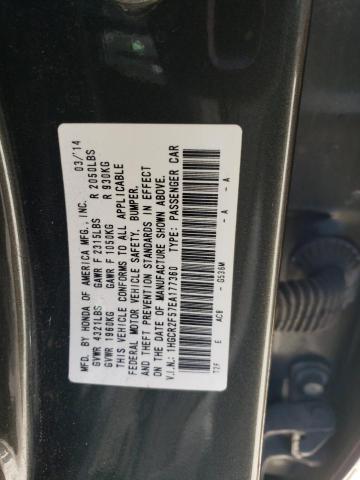 VIN 1HGCR2F57EA177360 2014 Honda Accord, Sport no.12