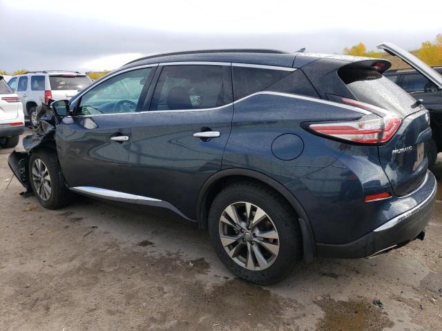 NISSAN MURANO S 2015 blue  gas 5N1AZ2MH1FN222821 photo #3