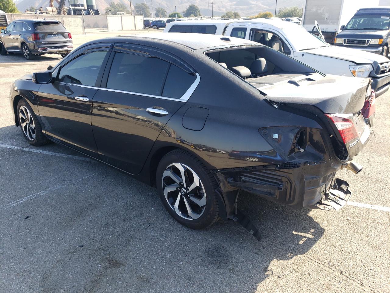 Lot #3029367682 2017 HONDA ACCORD EXL