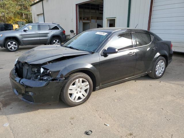 DODGE AVENGER SE 2013 black  gas 1C3CDZAB3DN540865 photo #1