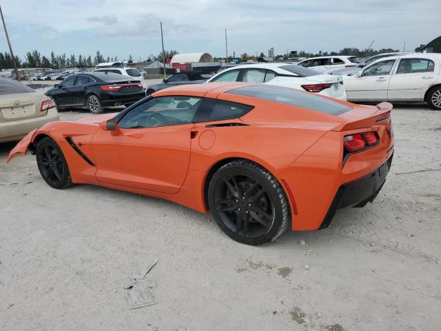 CHEVROLET CORVETTE S 2019 orange  gas 1G1YH2D79K5101311 photo #3