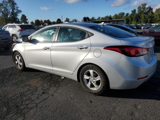 HYUNDAI ELANTRA SE 2014 silver  gas 5NPDH4AE0EH469241 photo #3