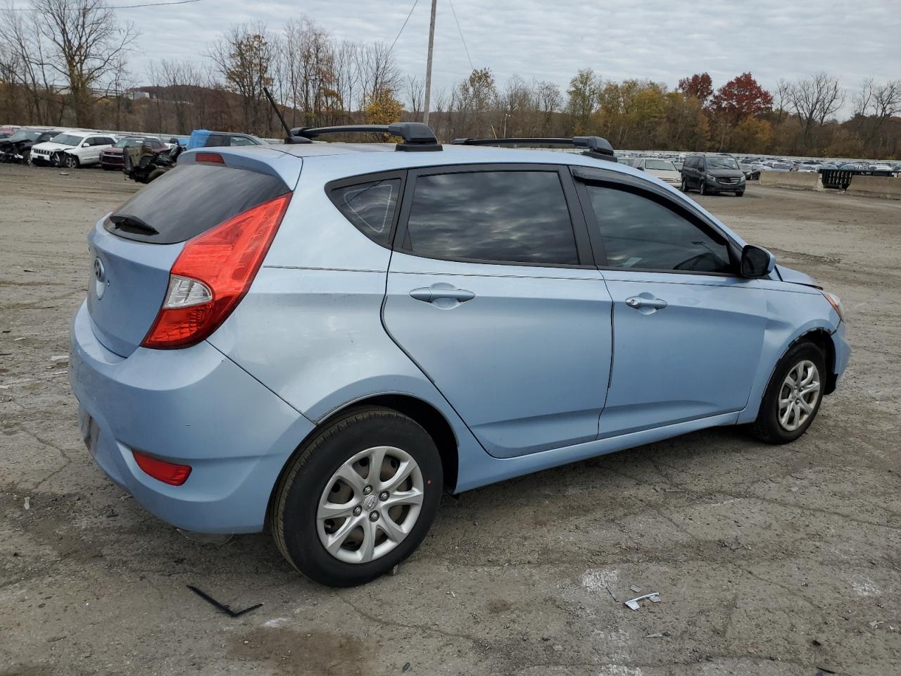 Lot #2996556598 2013 HYUNDAI ACCENT GLS