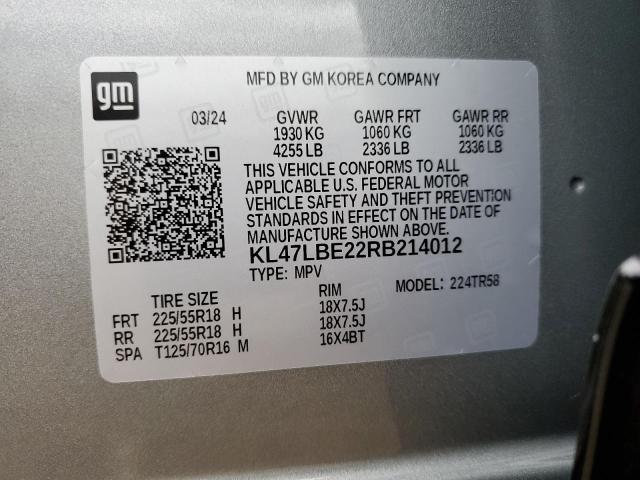 2024 BUICK ENVISTA SP KL47LBE22RB214012
