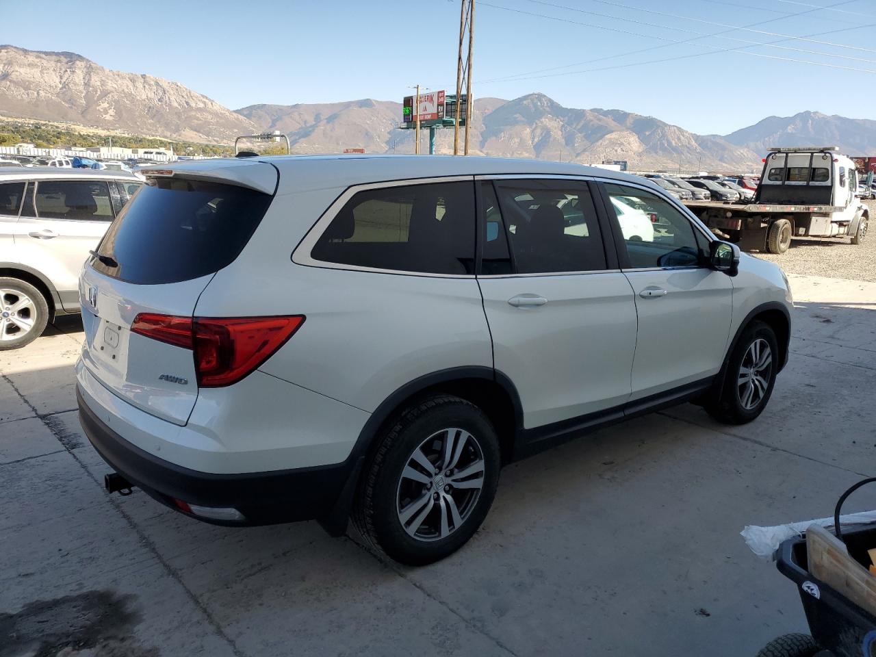 Lot #3024715567 2017 HONDA PILOT EXL