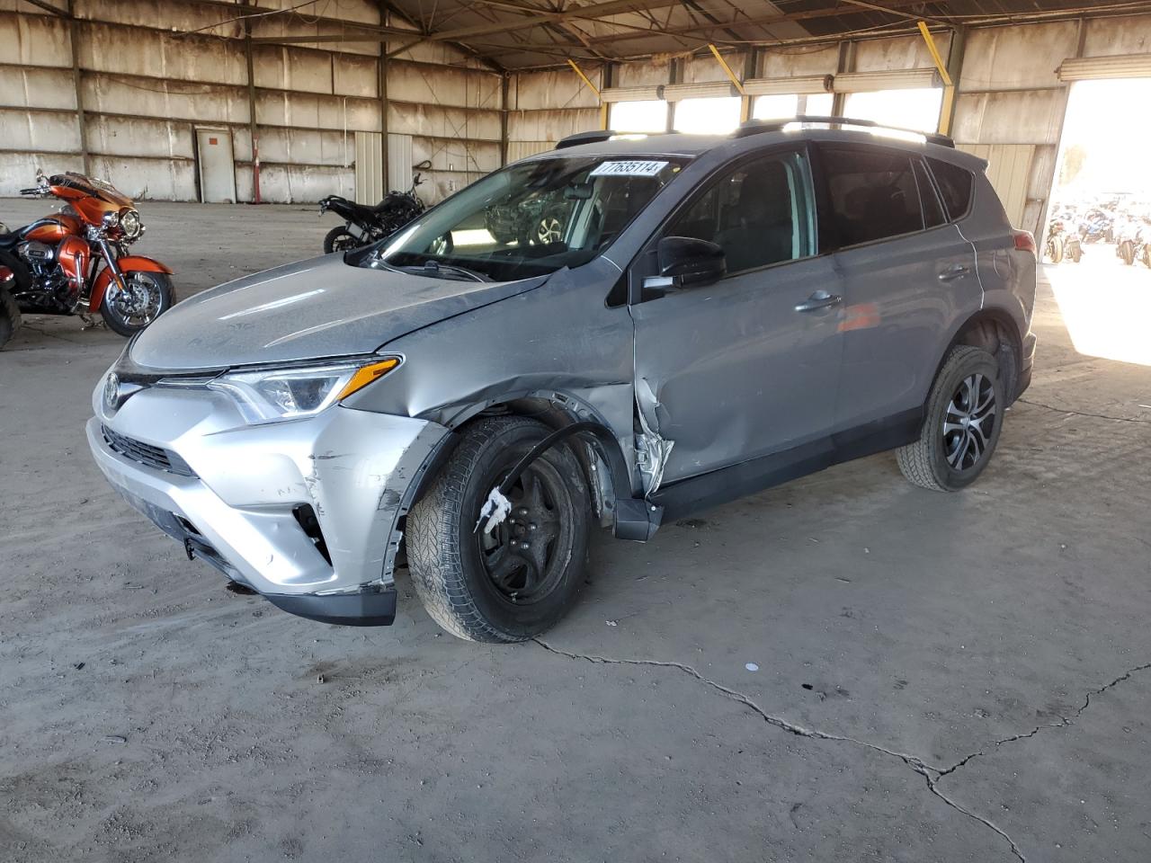 Lot #3025741324 2018 TOYOTA RAV4 LE