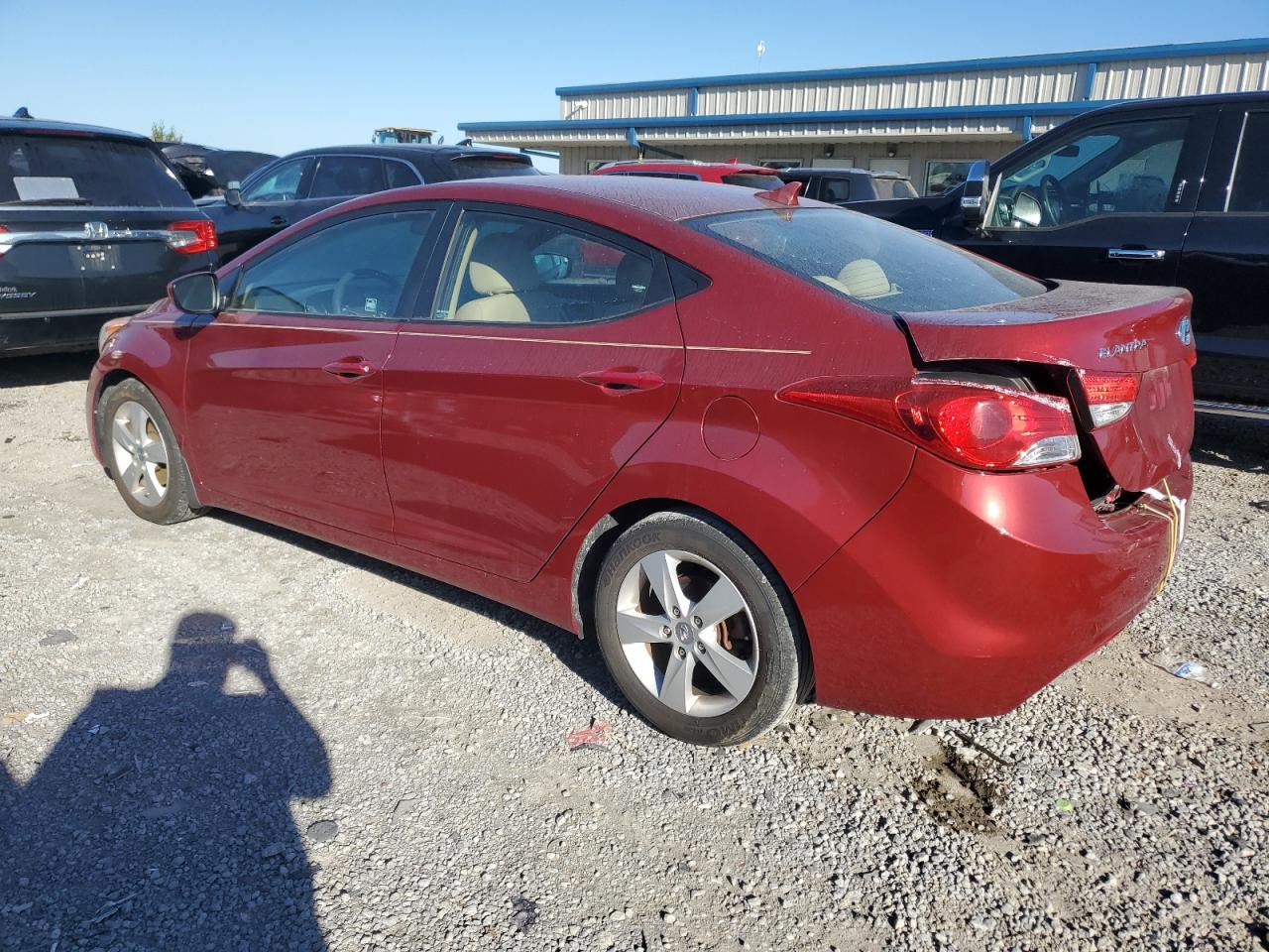 Lot #2986853987 2013 HYUNDAI ELANTRA GL