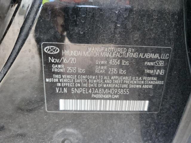 2021 HYUNDAI SONATA SEL - 5NPEL4JA8MH093855