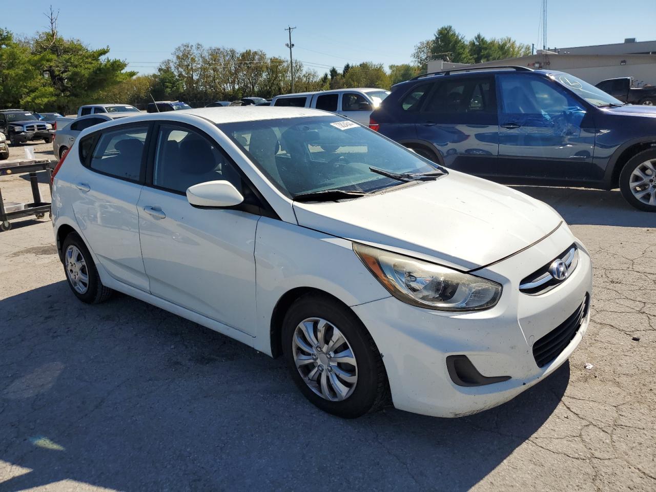 Lot #2886261623 2014 HYUNDAI ACCENT GLS