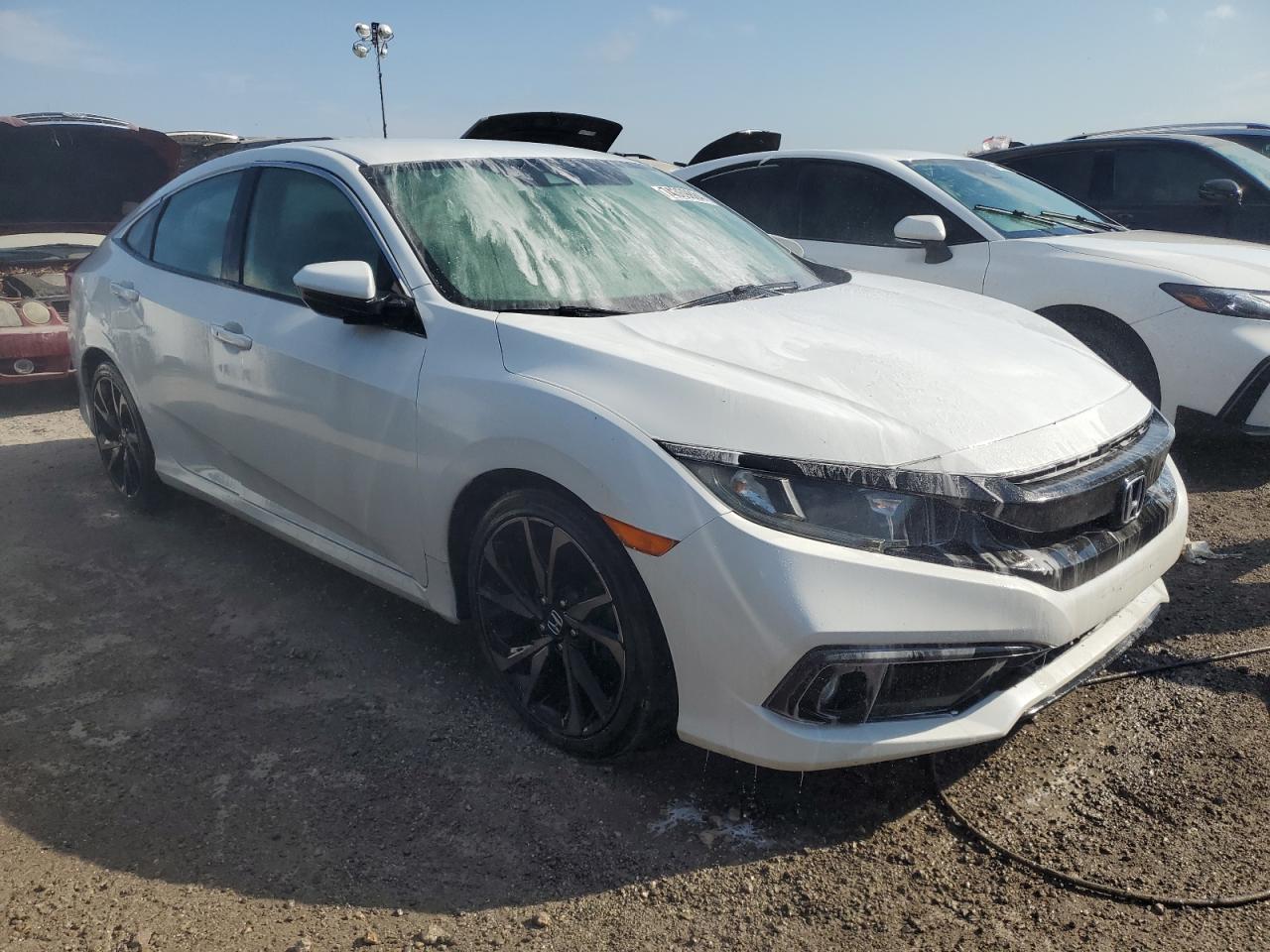 Lot #2974636559 2020 HONDA CIVIC SPOR