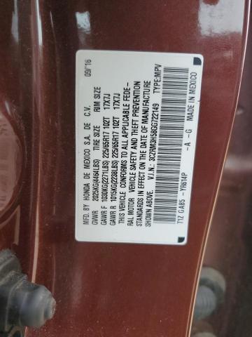 2016 HONDA CR-V EX - 3CZRM3H58GG722149
