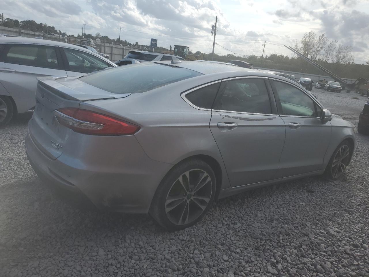 Lot #2954551229 2020 FORD FUSION TIT