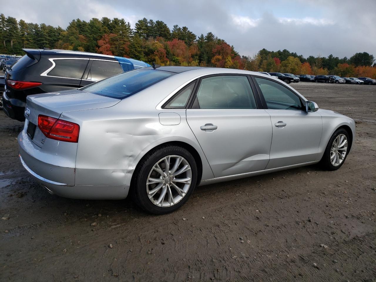 Lot #2942904332 2014 AUDI A8 L TDI Q