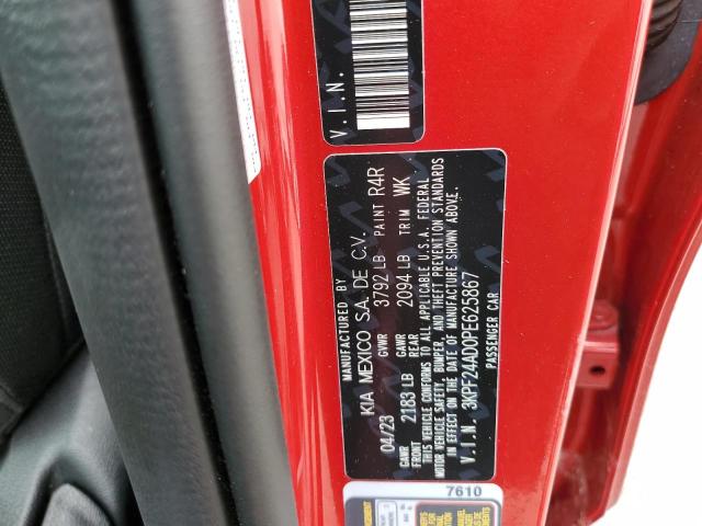 2023 KIA FORTE LX - 3KPF24AD0PE625867