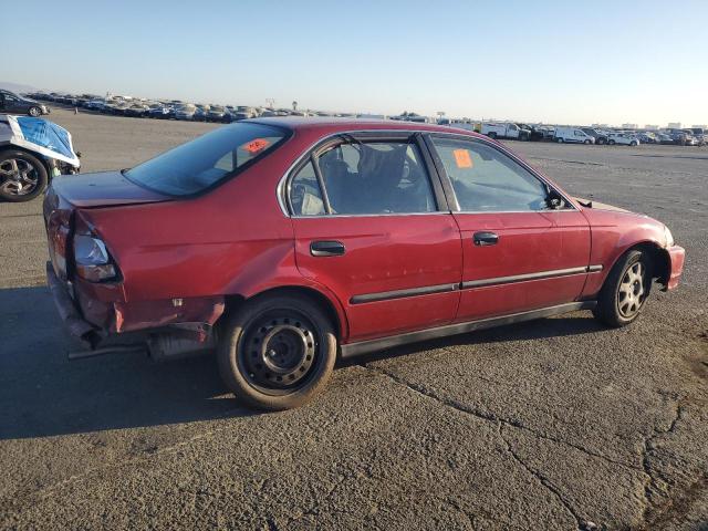 HONDA CIVIC LX 1998 red  gas 1HGEJ6672WL047811 photo #4