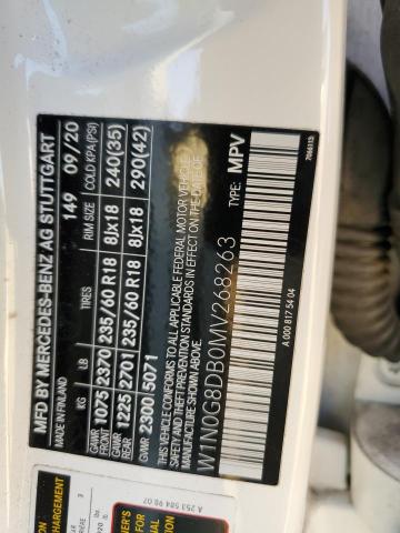 2021 MERCEDES-BENZ GLC 300 - W1N0G8DB0MV268263