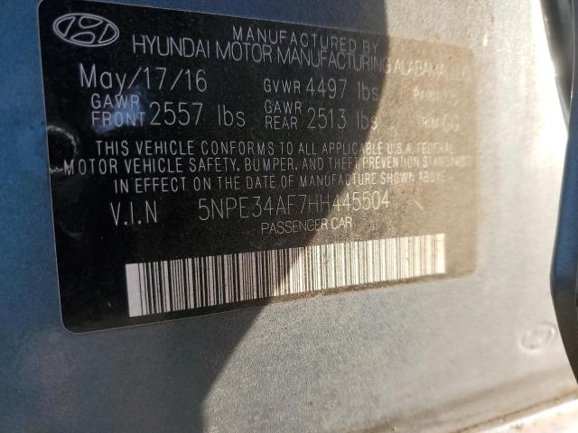 2017 HYUNDAI SONATA SPO - 5NPE34AF7HH445504