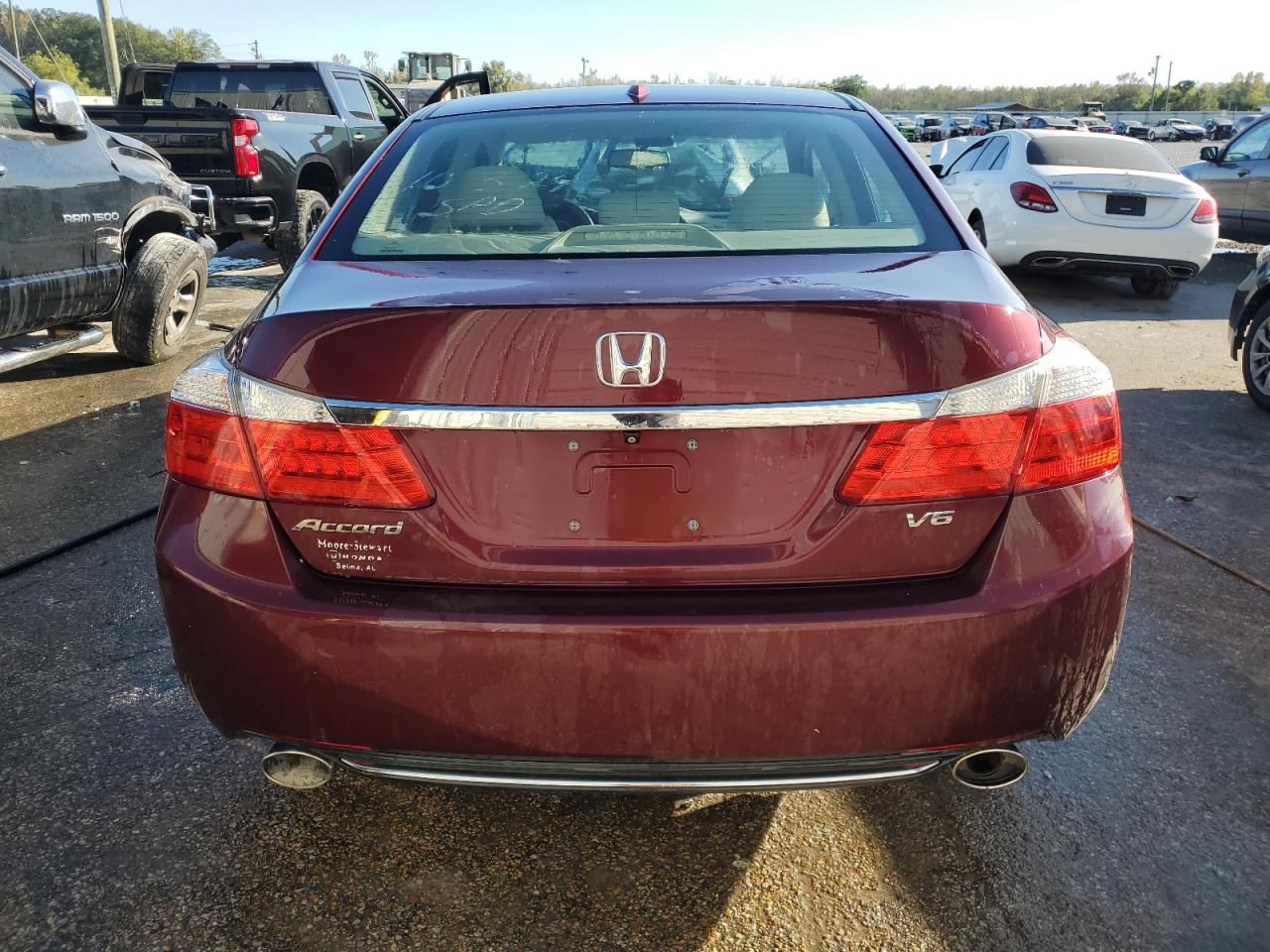 Lot #2926337445 2015 HONDA ACCORD EXL