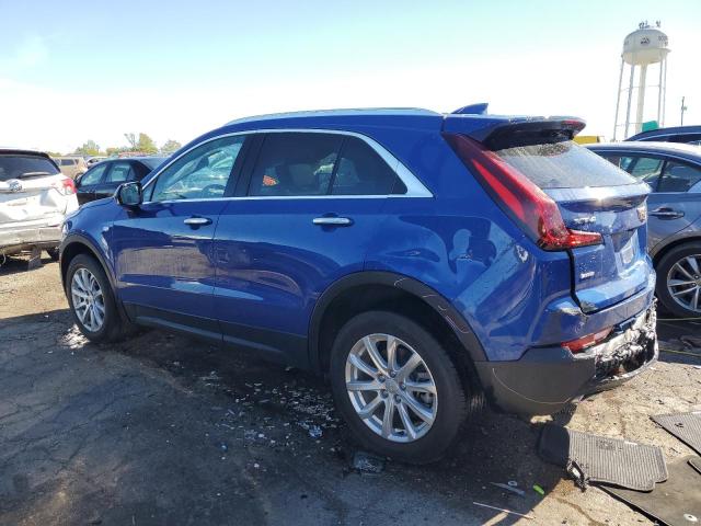 CADILLAC XT4 LUXURY 2023 blue  gas 1GYFZBR46PF170575 photo #3