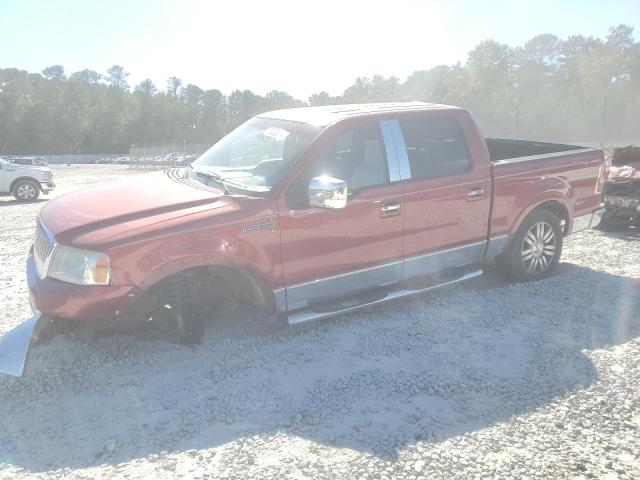 LINCOLN MARK LT 2007 red crew pic gas 5LTPW16527FJ11868 photo #1