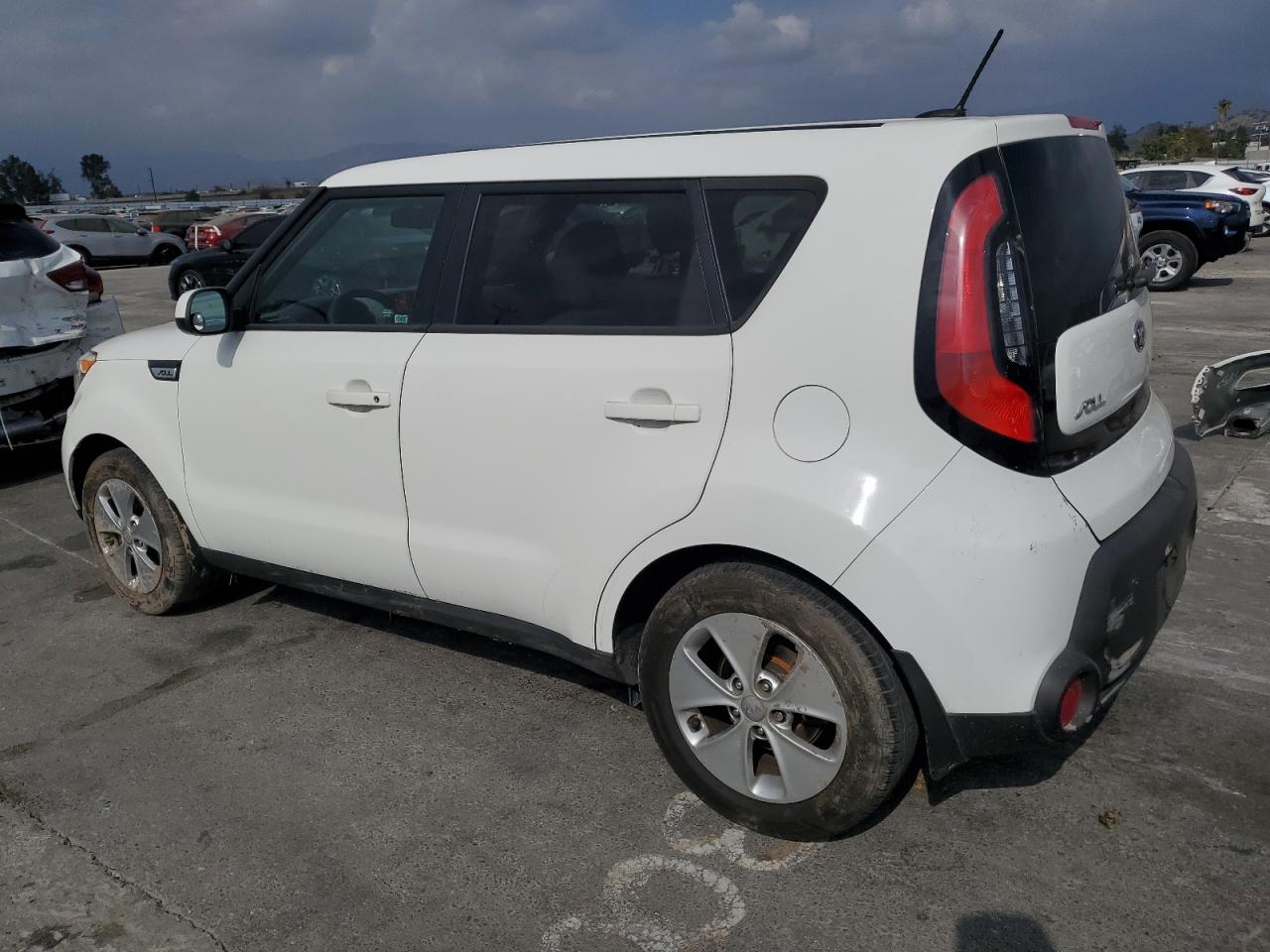 KIA SOUL 2016 white  gas KNDJN2A2XG7263499 photo #3