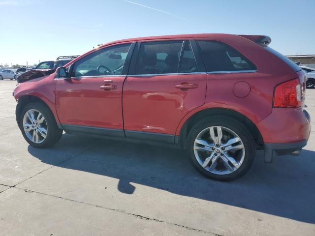 FORD EDGE LIMIT 2012 red  gas 2FMDK3KC9CBA90882 photo #3