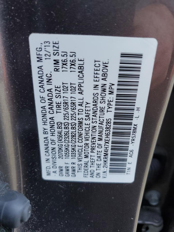 Lot #3008976540 2014 HONDA CR-V EXL